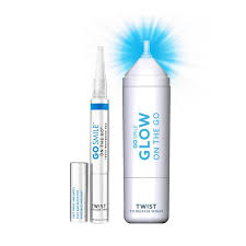 Go Smile Glow On The Go Teeth Whitening Pen Blue Light Technology Walmart Com