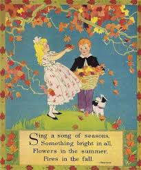 Marguerite Davis Cancion De Otono Paul Verlaine Los Sollozos Mas Hondos Del Violin Del Oto Ilustraciones Vintage Ilustracion De Libros Para Ninos Ilustraciones