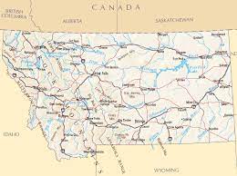 Montana Map With Cities And Rivers 18 Places For Fly Fishing In Montana Grizzly Hackle Fly Shop