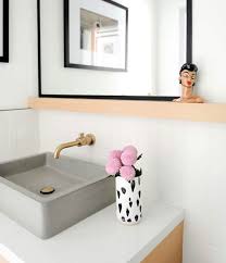 We keep that in mind, and create a bathroom that works with your lifestyle in addition to being stylish. Design Inspiration A Concrete Sink With Endless Versatility Native Trails Concrete Sink Reclaimed Wood Bathroom Vanity Sink