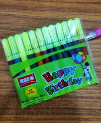 India Birthday Return Gifts Under Rs 50 Happy Birthday Mini Sketch Pen 12 Shades Birthday Return Gifts Birthday Happy Birthday