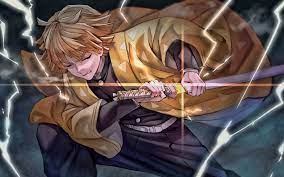 Maybe you would like to learn more about one of these? High Resolution Zenitsu Wallpaper Iphone Demonslayer Awesome Anime Anime Anime Wallpaper