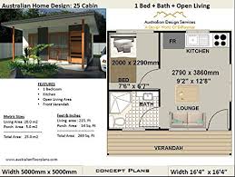 2000 square feet house plans by max fulbright. Small Cabin House Plan 25 Cabin 25 M2 269 Sq Foot 1 Bedroom Cabin Guest