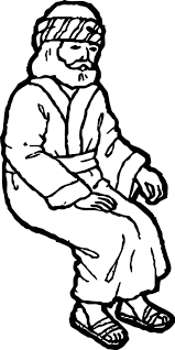 Read and discuss the bible story with your child. Jesus And Zacchaeus Coloring Pages