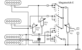 Modified hss stratocaster@ wiring diagram master volume (500k pot). Hss Schaller Webshop