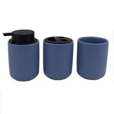 Check spelling or type a new query. Matt Blue Glazed Ceramic Bathroom Set Accessory Ceramic Teapot Candle Jar Mugs Homewares Supplier Brt Ceramic