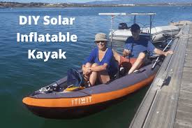 I have a 14.5' sea touring kayak as well as 9.5' fishing kayak, and they. Diy Motorized Inflatable Kayak Boat With Solar Powered Electric Trolling Motor Solar Website