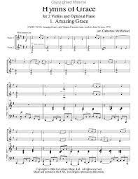 2 violins, viola, cello alfred publishing. Hymns Of Grace For 2 Violins And Piano Music Sheet Music Violin