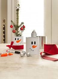 Diy Paint Can Snowman Via Http Ext Homedepot Com Community Blog 10 Quick Christmas Craft Ideas Christmas Crafts Xmas Crafts Christmas Decorations
