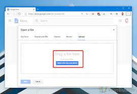 Drag and drop a file directly into the window or click select a file from your device to open your mac's file and double click on the needed one. How To Open A Word Document Without Microsoft Word