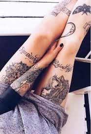 Women place tattoos on their thighs as a method for uncovering their decision and taste and as a method for demonstrating their character or qualities. Thigh Tattoo Ideas For Both Men And Women Women Thigh New Tattoo Designs Lettering Model Women Thigh Tattoos Tattoos Of Polyvore Discover And Shop Trends In Fashion Outfits Beauty And Home