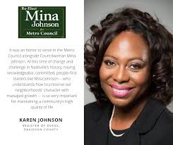Profile for Council Member Mina Johnson, District 23‎‎