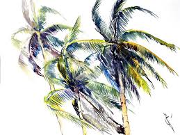 Palm trees grow in tropical climates and are often associated with beaches. Original Art Hand Painted Wood Art Custom Art Palm Tree Colorful Art One Of A Kind Art Wall Art Coastal Art Signs Home Living Kientructhanhdat Com