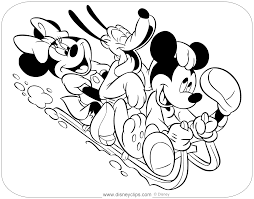 Mickey mouse clubhouse pluto coloring pages. Mickey Mouse Friends Coloring Pages 2 Disneyclips Com