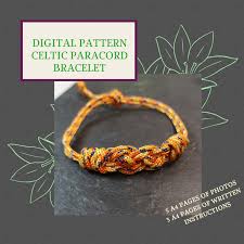 Paracord bracelet materials and supplies. Pdf Digital Pattern Instructions For Celtic K Folksy