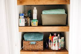 Learning how to organize a linen closet has never been easier. How To Organize Your Bathroom Linen Closet Crazy Life With Littles Diy Home Decor