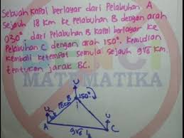 Menngunakan sifat dan aturan tentang fungsi trigonometri, rumus sinus dan rumus kosinus dalam pemecahan masalah. Aturan Sinus Dan Cosinus 2 Youtube