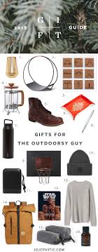 52 birthday gift ideas for your boyfriend, no matter how long you've dated. Great Gifts For The Outdoorsy Guy Holiday Gift Guide 2018 Jojotastic