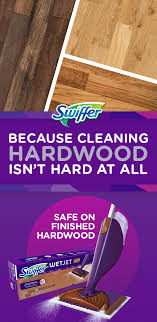 Approved For Cleaning All Finished Hardwood Floors Swiffer Wetjet Wood Floor Spray Mop Gives You A Great Clean Every Time It Swiffer Cleaning Hardwood Floors