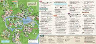 disneys animal kingdom map theme park map