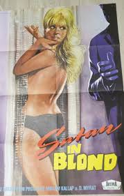 SATAN IN BLOND: 1 Filmplakat DIN A 1 SEXY; EROTIK; GEZEICHNET | eBay