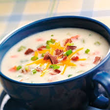 Smashed Potato Soup Rockcrok Recipes Pampered Chef Recipes Mashed Potato Soup