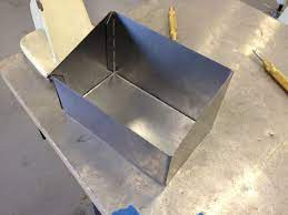 How To Make A Sheet Metal Box Sheet Metal Sheet Metal Crafts Sheet Metal Fabrication