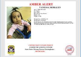 The ridgefield police department have issued an amber alert for francis lupo on sunday night. Ansonia Baby Vanessa Morales Still Missing A Year Later Nbc Connecticut