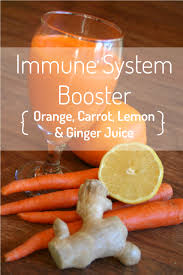 Immune System Boosting Juice Orange Carrot Lemon Ginger Healthy Juices Healthy Juice Recipes Detox Juice