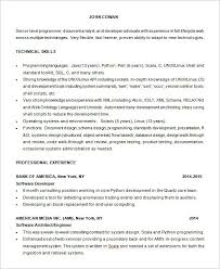 7+ Programmer Resume Templates - DOC, PDF | Free & Premium Templates