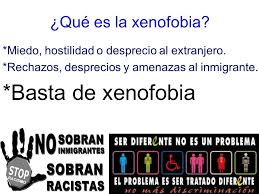 La inmigración incontrolada ha traído un brote de xenofobia. Xenofobia En El Mundo Grupo 4 Ppt Descargar