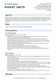 May 01, 2018 · writing a great designer cover letter is an important step in your job search journey. Pcb Designer Resume Samples Qwikresume
