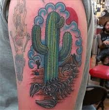 But can slide under bark. Minus The Scorpion Cactus Tattoo Saint Tattoo Tattoos