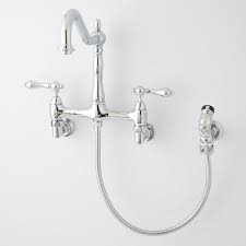 felicity wall mount kitchen faucet with