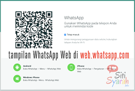 Inilah Cara Scan Barcode Whatsapp Web Whatsapp web apk is the web browser client for the messaging app which allows the user to access whatsapp and all the related services on android within the mobile app. inilah cara scan barcode whatsapp web