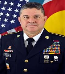 Edward C. Macias Command Sergeant Major Land Component CSM