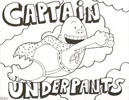 Cool Captain Underpants Coloring Pages Printable For Kids Captain Underpants Coloring Books Cartoon Coloring Pages