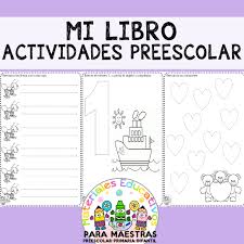 Con tu ingreso a cualquiera de nuestros grupos te llevas. Mi Libro De Actividades De Preescolar Materiales Educativos Para Maestras