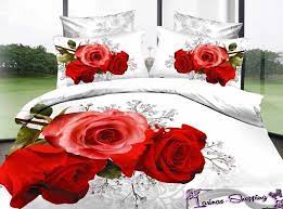 Besides good quality brands, you'll also find plenty of discounts when you shop for duvets and bedding sets roses during big sales. Neu Luxus Design 3demica Fotodruck Bettwasche 4tlg Garnitur Set Baumwolle Satin Floral Bedding Sets Rose Bedding Bedding Sets