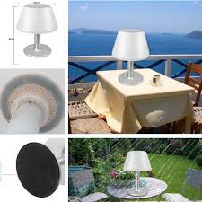 Wholesale Led Waterproof Stainless Steel Solar Powered Table Lamp Basic Desk Lamp For Bedroom Outdoor White Light From China