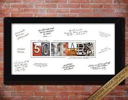 Find gift ideas for 50th birthdays. 50 Year 50th Birthday Gift For Him 50th Birthday For Men 50th Etsy 50th Birthday Gifts 50th Birthday Birthday Sign