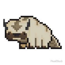 Appa The Sky Bison Shirt Avatar The Last Airbender Kids Clothes By Pixelblock Cool Pixel Art Pixel Art Characters Anime Pixel Art