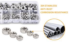 A low carbon steel for general use. Amazon Com Vigrue 315pcs Metric 304 Stainless Steel Hex Nuts Assortment Kit For Screw Bolt M2 M2 5 M3 M4 M5 M6 M8 Industrial Scientific