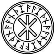 Odin S Schutz Symbol No 2 1c Men S Premium Hoodie Heather Grey Tatuajes Vikingos Simbolos Antiguos Geometria Sagrada