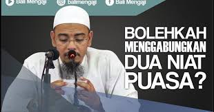 Niat puasa ganti (qada' puasa). Menggabungkan Niat Puasa Sunnah Dengan Puasa Qadha Ramadhan Berdakwah