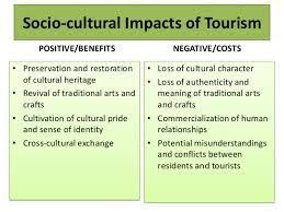 Positive Effect Of Socio Cultural From Travel Industry Google Search Travel And Tourism Travel Industry Tourism