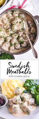 Swedish Meatballs With Creamy Gravy Eatlittlebird Com Rezepte Essen Essen Und Trinken