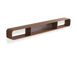 21 cm • hauteur : Etagere Murale Loop Isokon Plus Contemporaine En Chene En Noyer