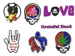 100% cotton we combine shipping so look around. Grateful Dead Embroidery Designs Set 2