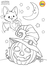 This compilation of over 200 free, printable, summer coloring pages will keep your kids happy and out of trouble during the heat of summer. Halloween Coloring Pages For Kids Free Preschool Printables Noc Vjestica Bojanke Halloween Coloring Sheets Scary Halloween Crafts Halloween Coloring Book